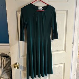 Green dress